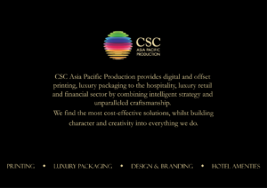 CSC asia production image